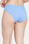 Zivame Low Rise Full Coverage Bikini Panty (Pack of 3) - Multicolor — thumbnail 3